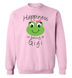 Happiness is being a Gigi Crew Neck Sweatshirt