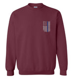 Real Warrior Bleed Blue Unisex Sweatshirt