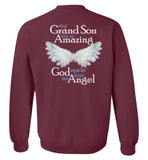 My Grandson was so Amazing God made him an Angel Crewneck Sweatshirt