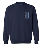 Real Warrior Bleed Blue Unisex Sweatshirt