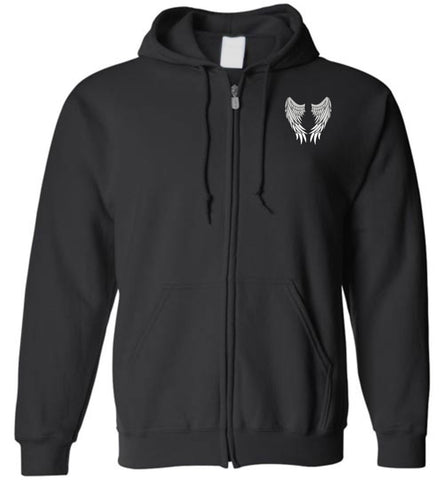 Grandma Guardian Angel Zipper Hoodie (CK3605)