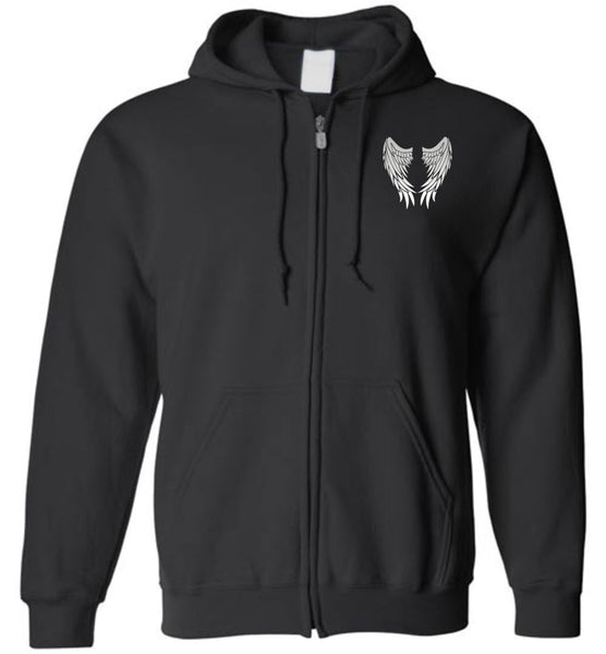 Daughter Guardian Angel Zipper Hoodie (CK3610)