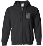 Freedom Isn't Free Unisex Zipper Hoodie