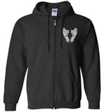 My Daughter is my Guardian Angel Zipper Hoodie