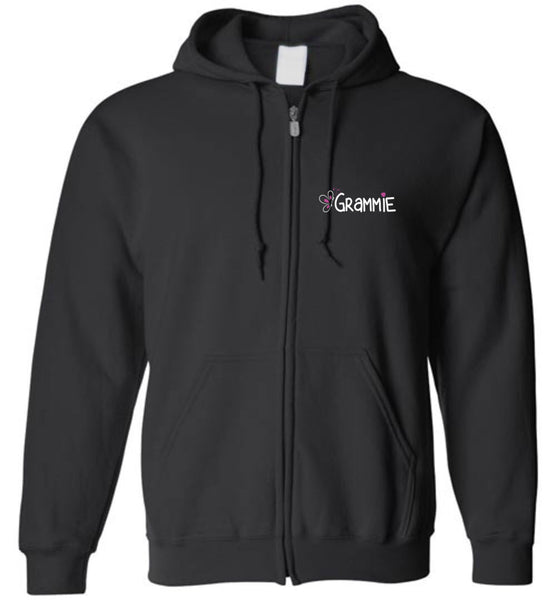 Being a Grammie Makes My Life Complete Zipper Hoodie