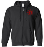 Ciulla Firefighter Zipper Hoodie