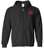 Clark Firefighter Zipper Hoodie