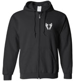 Daddy Guardian Angel Zipper Hoodie