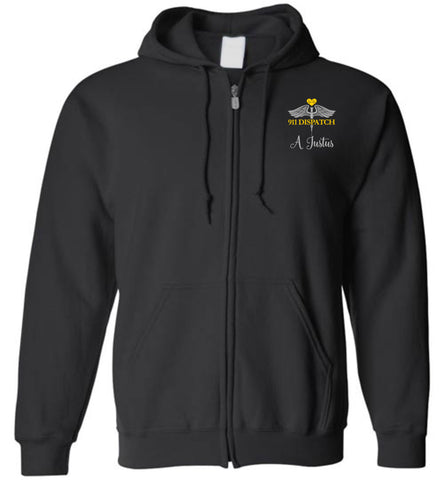 A JUSTUS 911 Dispatch Zipper Hoodie