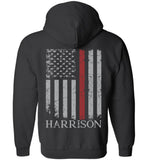 Harrisonn Firefighter Zipper Hoodie