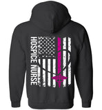 Jennifer RN Hospice Nurse Zipper Hoodie  2