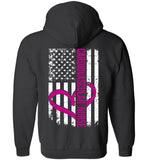 Cardiovascular Nurse Zipper Hoodie (CK1321)
