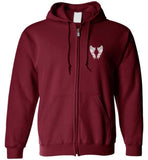 Daddy Guardian Angel Zipper Hoodie