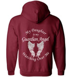 Daughter Guardian Angel Zipper Hoodie (CK3610)