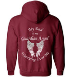 Dad Guardian Angel Zipper Hoodie (CK3603)