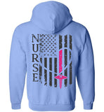 Nurse Flag Kelly RN Zipper