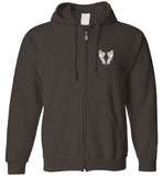 Daddy Guardian Angel Zipper Hoodie