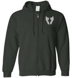 Daughter Guardian Angel Zipper Hoodie (CK3610)