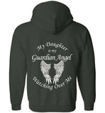 Daughter Guardian Angel Zipper Hoodie (CK3610)