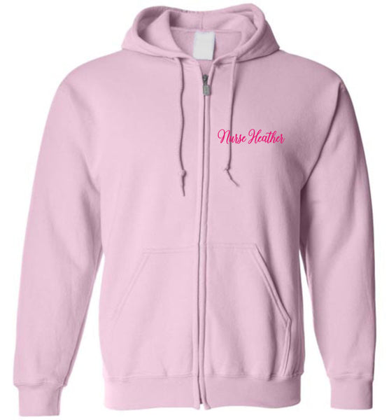 Nurse Heather Zipper Hoodie