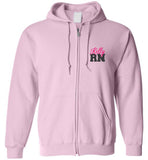 Nurse Flag Kelly RN Zipper