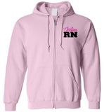 Christina RN Nurse Flag Zipper Hoodie