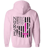 Nurse Flag Zipper Hoodie (CK1310) updated