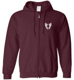 Daddy Guardian Angel Zipper Hoodie