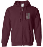 Freedom Isn't Free Unisex Zipper Hoodie