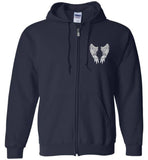 My Dad is my Guardian Angel Forever Watching Over Me - Full Front Zipper Hoodie Jacket