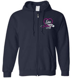 Lisa LPN Zipper hoddie