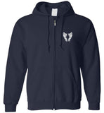 Daddy Guardian Angel Zipper Hoodie