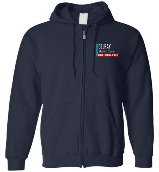 Delray Trauma Zipper Hoodie