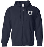 Daddy Guardian Angel Zipper Hoodie