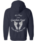 Dad Guardian Angel Zipper Hoodie (CKGADAD)