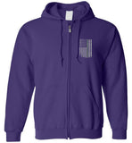 Freedom Isn't Free Unisex Zipper Hoodie