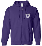 Wife Guardian Angel Zipper Hoodie