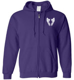 Daddy Guardian Angel Zipper Hoodie