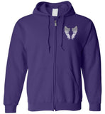 Mom Guardian Angel Zipper Hoodie