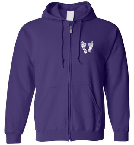 Father Guardian Angel Zipper Hoodie