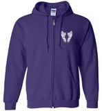 My Fiancé is my Guardian Angel Memorial Zipper Hoodie Jacket