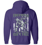 Freedom Isn't Free Unisex Zipper Hoodie