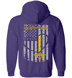 911 Dispatch Zipper Hoodie with Name