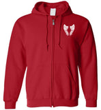 Daddy Guardian Angel Zipper Hoodie