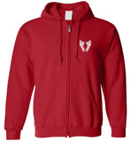 Daddy Guardian Angel Zipper Hoodie