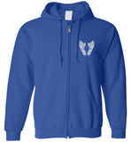 Wife Guardian Angel Zipper Hoodie
