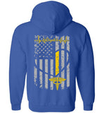 911 Dispatch Zipper Hoodie with Name