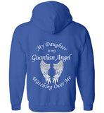 Daughter Guardian Angel Zipper Hoodie (CK3610)