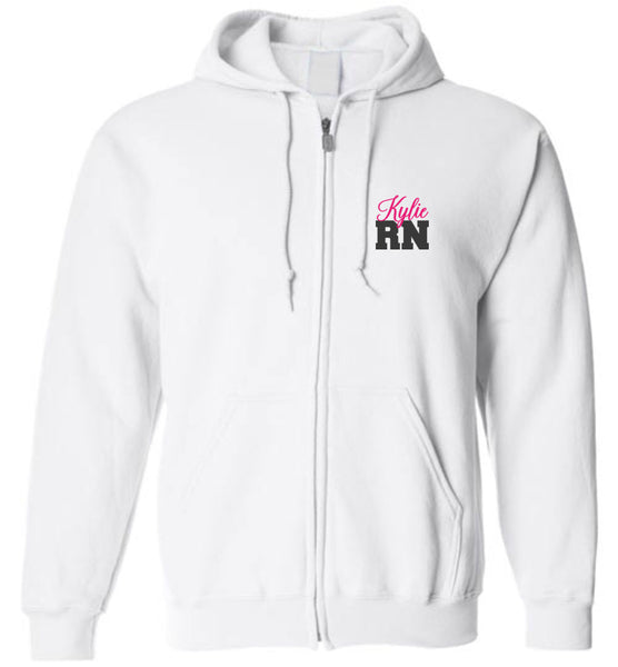 Kylie RN zipper Hoodie