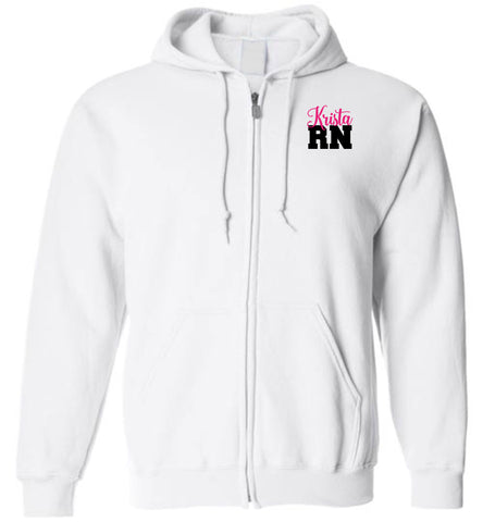 Krista RN Zipper Hoodie
